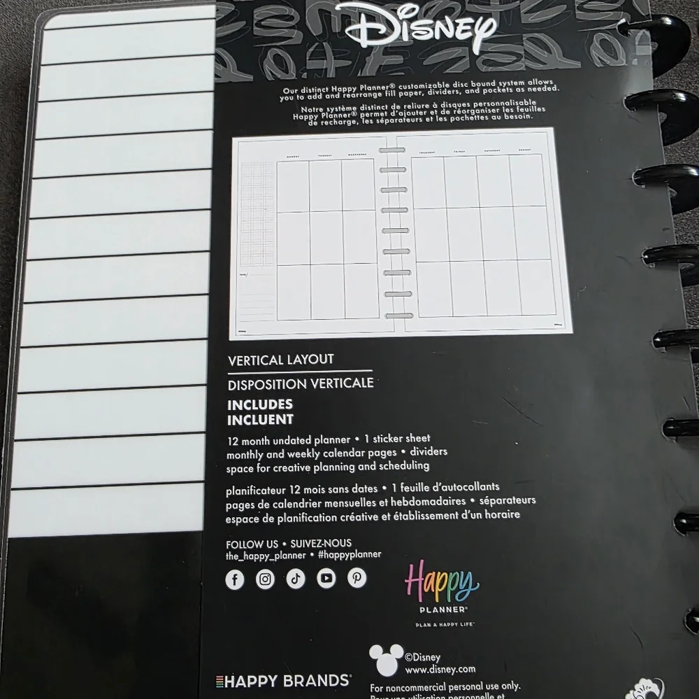 The Happy Planner disney happy